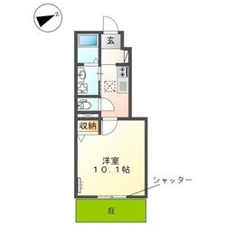 グレーシアK&S　Iの物件間取画像